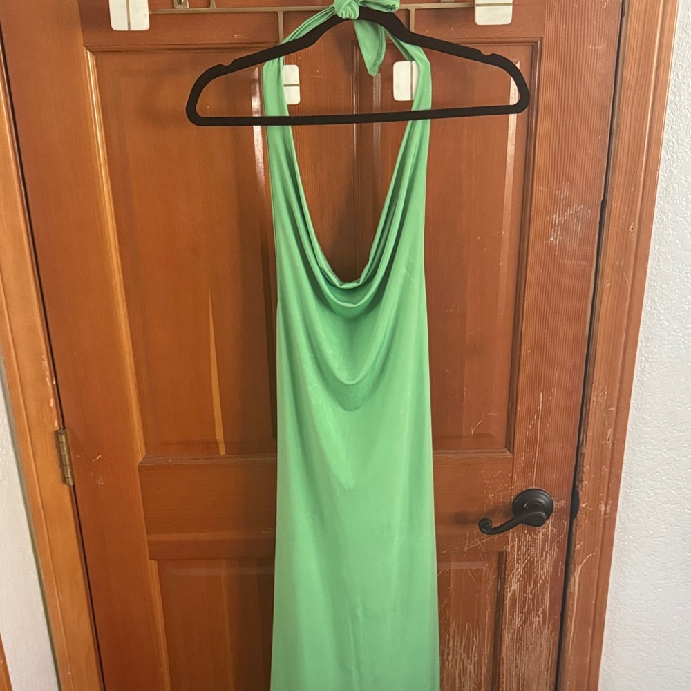 Sincerely Jules Green Backless Dress